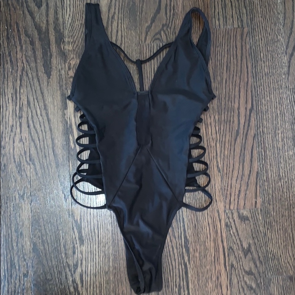 Black one piece